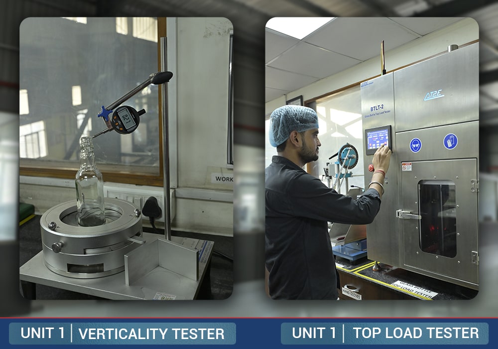 Verticality Tester & Top Load Tester